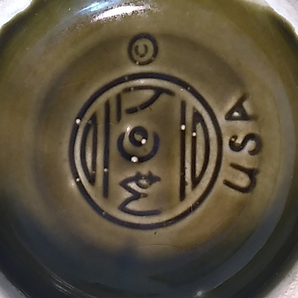 Vintage McCoy green bowl 🥗 - Picture 3 of 5